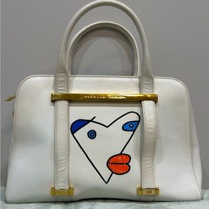 PORSCHE DESIGN Limited Edition white handbag